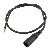 Napájecí kabel s konektorem DC 5,5 x 2,1mm, 1x zásuvka,200 cm černý se zámkem Napájecí kabel s konektorem DC 5,5 x 2,1mm, 1x zásuvka,200 cm černý se zámkem