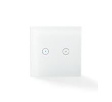 Smart vypínač osvetlenia NEDIS WIFIWS20WT 2-tlačítkový WiFi Tuya Smart vypínač osvetlenia NEDIS WIFIWS20WT 2-tlačítkový WiFi Tuya