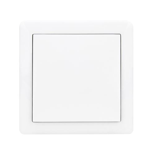 Solight vypínač Slim č. 7 křížový, bílý