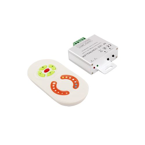 Ovladač pro CCT LED pásky s DO (RF), 2x5A, 12/24V, RING TOUCH
