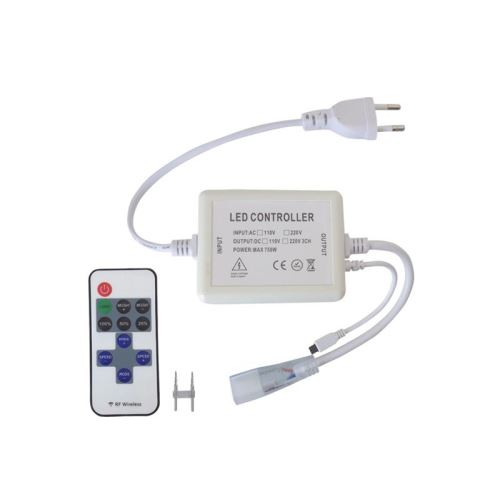 Ovládač pre LED pásik s čipom 5050 IR 230V