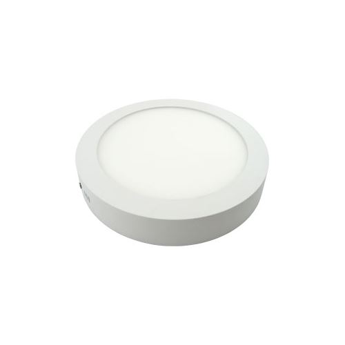LED svítidlo PRISAZ, kulaté, 18W, 4500 K, stříbrné