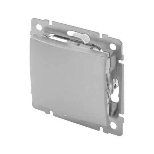 Valena spínač 6 Stříbrná metalíza