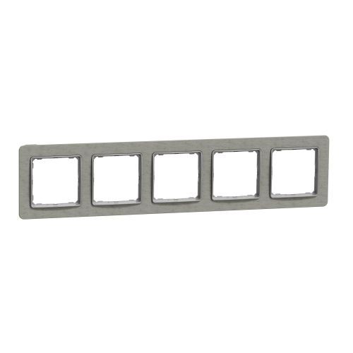 Sedna Elements rámeček 5-násobný beton