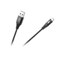Kábel REBEL USB/Micro USB čierny 0,5m Kábel REBEL USB/Micro USB čierny 0,5m