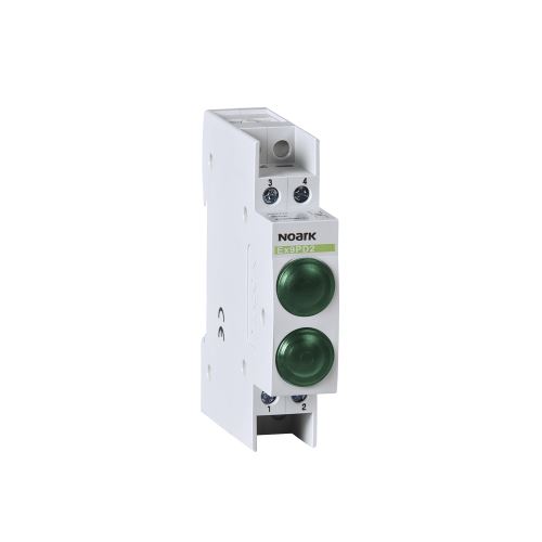 Ex9PD2gg 230V AC/DC Světelné návěstí, 230V AC/DC, 2 zelená LED Noark