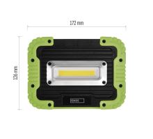 COB LED nabíjecí pracovní reflektor P4533, 1000 lm, 4400 mAh (15)