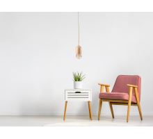 Objímka E27 / 1,5m / dřevo - přírodní - BH681H (1)