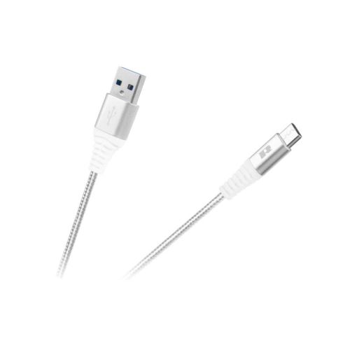 Kábel REBEL USB/USB-C RB-6001-050-W 0,5m biely