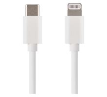 Nabíjecí a datový kabel USB-C 2.0 / Lightning MFi, 1 m, bílý (3)