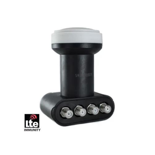 Satelitný konvertor GT-SAT Quad LNB s filtrom 4G LTE