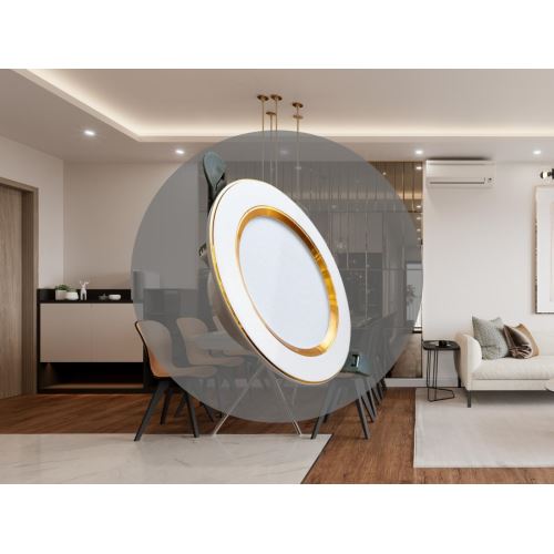 LED svítidlo 7,5W 4000K / SMD / WH-G - LDL321WG