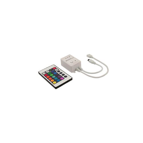 Ovládač pre RGB LED pásiky s DO (IR), 3x2A, 12 / 24V, ind. kód, 24 hr.
