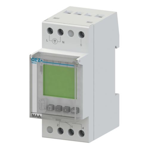 Hodiny spínací MAA-D16-001-A230 digitální In 16 A, Uc 230 V, 1x přep