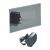 Přídavný video telefon, LCD zrcadlový 7" barevný, pro sadu 369220 Přídavný video telefon, LCD zrcadlový 7" barevný, pro sadu 369220