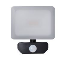 Solight LED reflektor Quick so sensorom, 20W, 1700lm, 4000K, IP44, čierny (1)