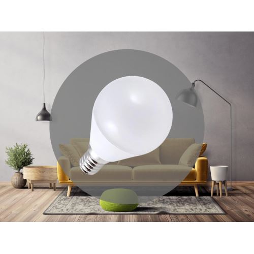 LED žárovka 5W - G45 / E14 / SMD / 3000K - ZLS812