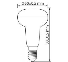 LED žárovka ORO-E14-R50-5,5W-BC-3000K (LED-POL) (1)