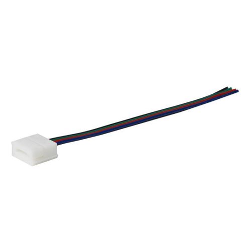 Konektor nepájivý s vodičom pre RGB LED pásky o šírke 10mm 5050 IP65