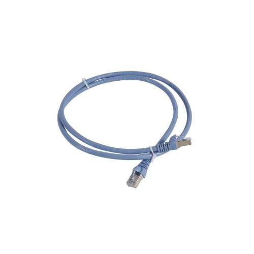 Patch kabel U/UTP Cat.6 PVC 2,0m sv.modrá RAL 5024
