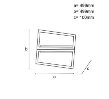 LED stropné svietidlo s diaľkovým ovládačom 65W - J3358/B (6)