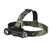 LED nabíjací čelovka GP Discovery CHR35, 600 lm