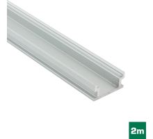 AL profil FKU47 I60 pre LED, bez plexi, 2m, elox