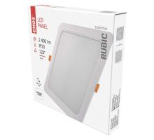 LED vstavané svietidlo RUBIC, štvorcové, 24W neutrálna biela