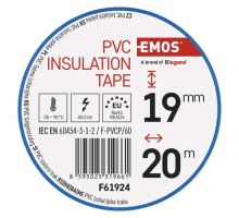 Izolačná páska PVC 19mm / 20m modrá (4)