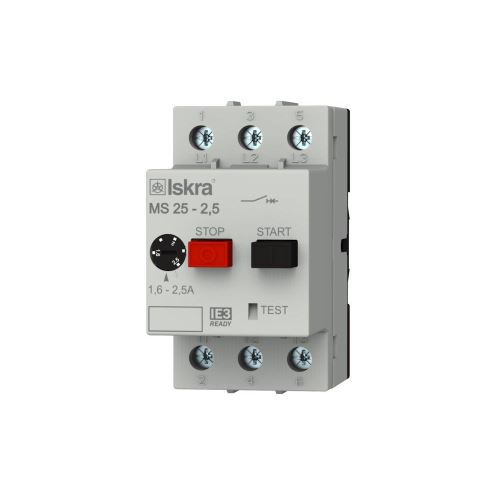 MOTOROVY SPOUSTEC MS25-2,5 1,6A-2,5A