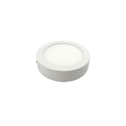 LED svietidlo prísahe, okrúhle, 12W, 4500 K, biele