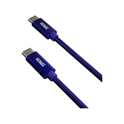 Kabel YENKEE YCU C102 BE USB-C/USB-C 2.0 2m Blue