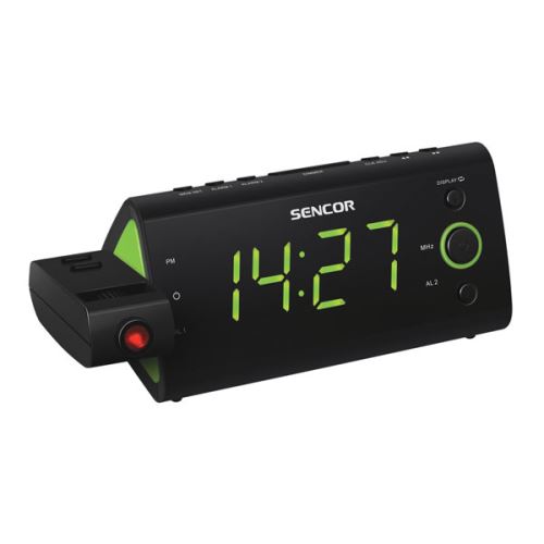 Radiobudík SENCOR SRC 330 GN Green projekční