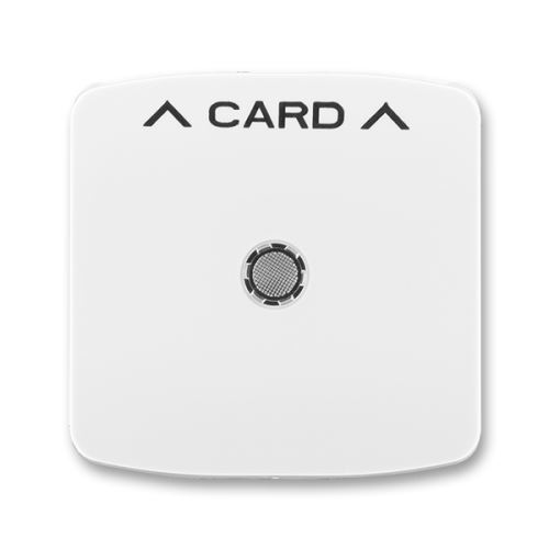Kryt spínača kartového, biela, ABB Tango 3559-A00700 B