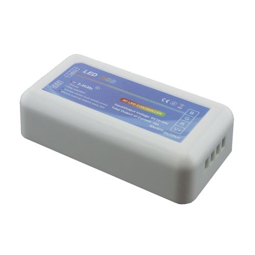 Prijímač pre RGB LED pásky 12 / 24V, 3x6A, pre 4 zónový systém