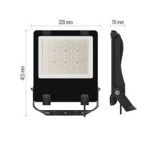 LED reflektor AVENO 150W, černý, neutrální bílá (5)