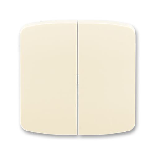 Kryt spínače dělený, slonová kost, ABB Tango 3558A-A652 C