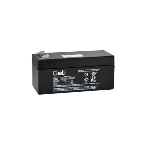 Batéria olovená 12V 3.3Ah GETI