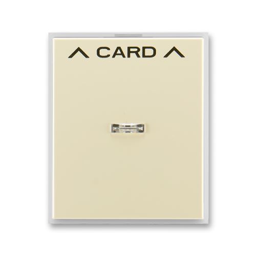 Kryt spínača kartového, slonová kosť / ľadová biela, ABB, Element 3559-A00700 21