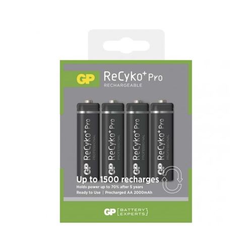 Nabíjacia batéria GP ReCyko+ Pro Professional HR6 (AA), krab.