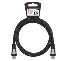 HDMI 1.4 high speed kabel eth.A vidlice-A vidlice 1,5m nylon (3)