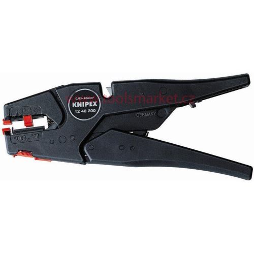 Knipex 12 40 200 odizolovací kleště černé
