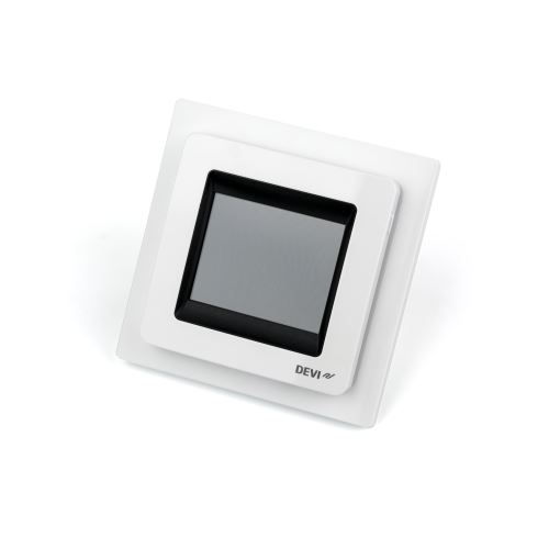 DEVIreg Touch DEVIreg™ Touch s designovým rámečkem, bílá barva, odstín RAL 9003