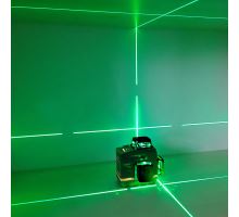 Solight laserová vodováha 12 linií, 360°, zelený laser (1)