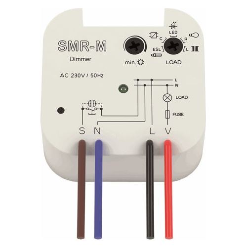 stmievač ELKO-SMR-M pre úsporné a LED zdroje