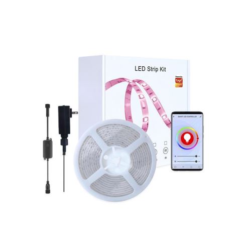 Smart LED pásek 12V IP67 24W RGB IMMAX NEO 07725L 5m WiFi Tuya
