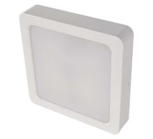 LED přisazené svítidlo RUBIC, čtvercové, 24W neutrální bílá (9)