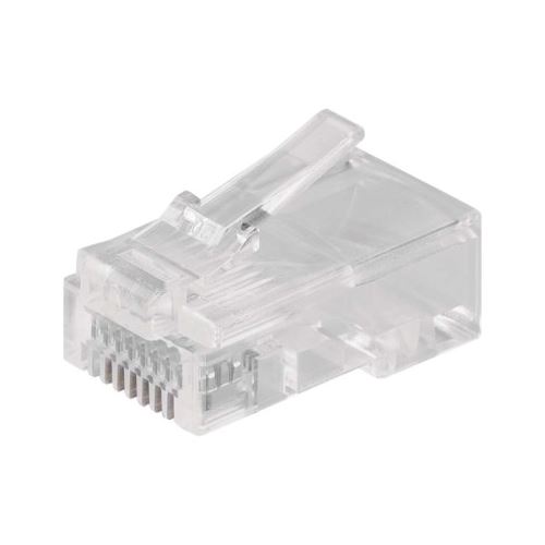 Konektor pre UTP kabel (drôt), biely