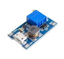 Napájecí modul, step-up měnič 2A s MT3608 s USB micro