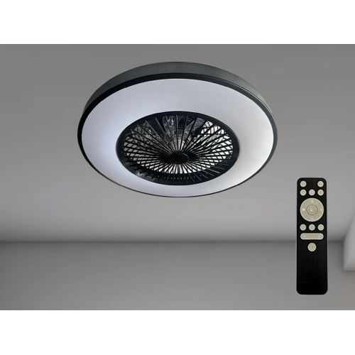 LED svietidlo + stropný ventilátor + diaľkový ovládač 72W - LCL6351